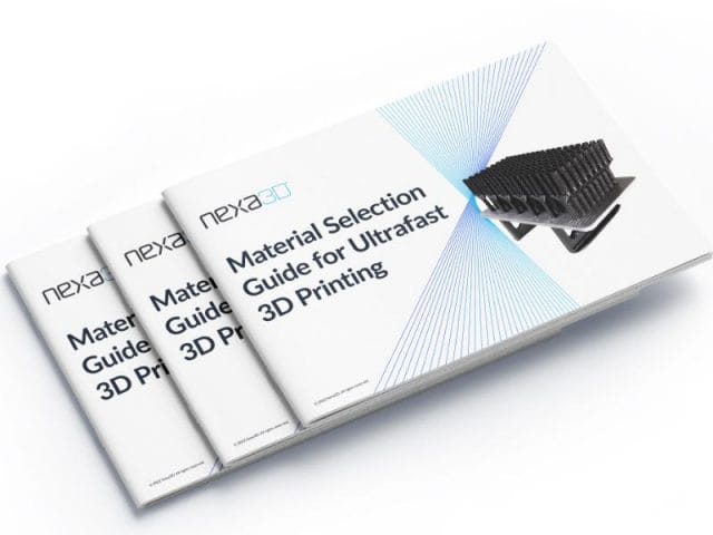 Nexa3D Materials Selection Guide for Ultrafast 3D Printing