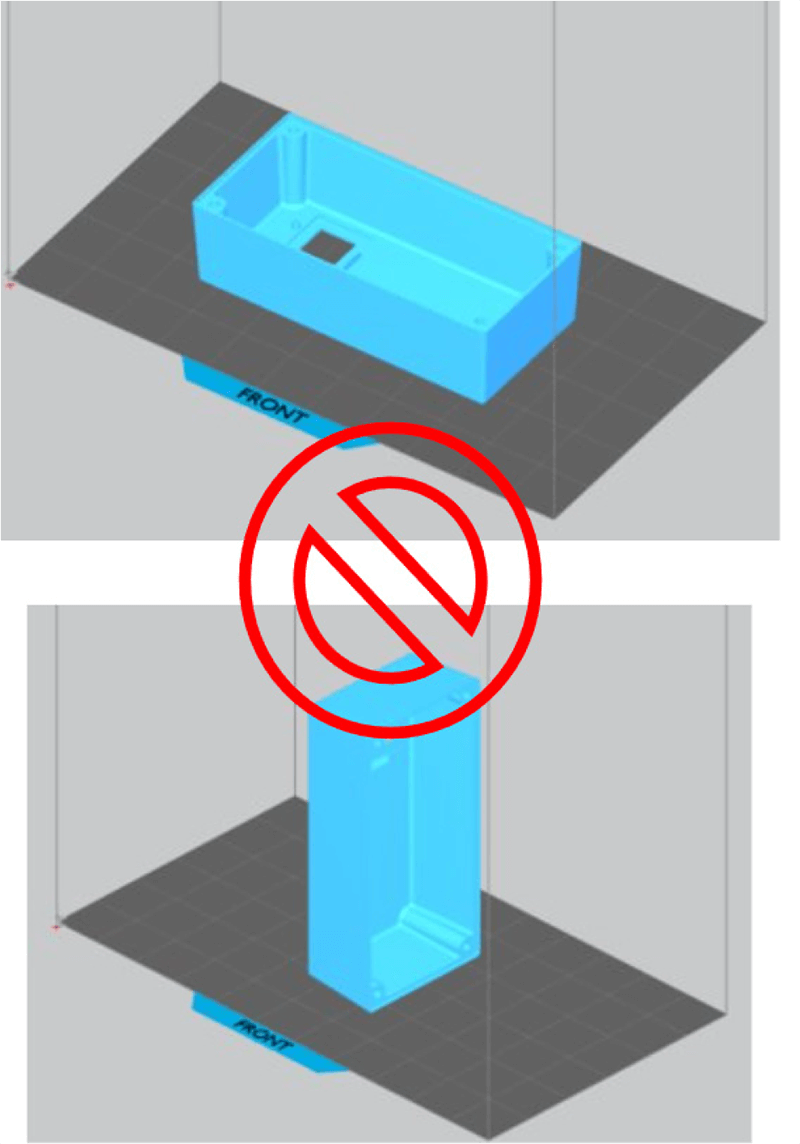 Incorrect Orientation in 3D Printing