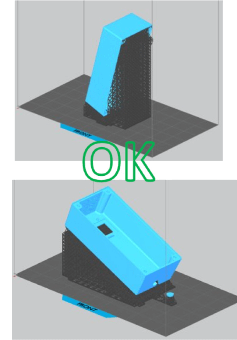 Correct Supports and Orientation in 3D Printing