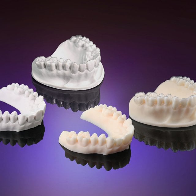 3D printed dental models for dental labs
