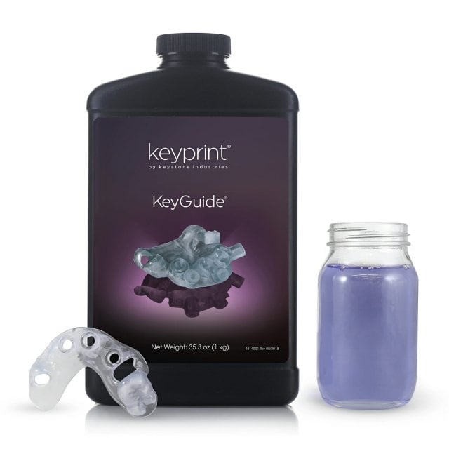 Keystone Keyguide 3D Printer Dental Resin